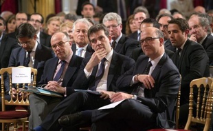 Le ministre du Redressement productif Arnaud Montebourg a estimé lundi qu'il y avait "deux patrons" à Bercy, ne cédant pas de terrain après la polémique sur le manque de direction à la tête du ministère de l'Economie et ses divergences avec Pierre Moscovici.