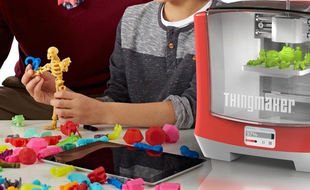 L'américain Mattel a présenté, ce 13 février, son imprimante 3D, baptisée ThingMaker.