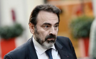 Le président du Consitoire central à Paris, le 12 février 2015
