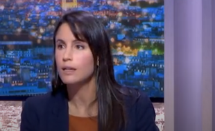 Julie Graziani sur le plateau de «24h Pujadas» sur LCI