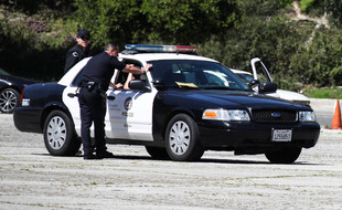 Une voiture de police aux Etats-Unis.