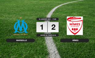 OM - Nîmes: Succès 1-2 de Nîmes face à l'OM