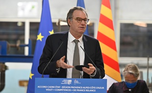 Le président de la région Provence-Alpes-Côte-d'Azur, Renaud Muselier.