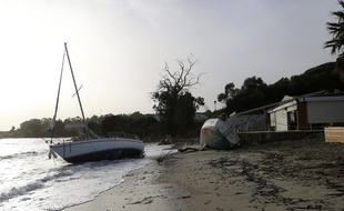 La tempête Adrian a frappée la Corse fin octobre 2018