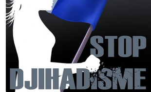 Voici l'image des deux comptes officiels "Stop djihadisme".