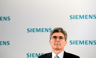 Joe Kaeser, actuel directeur financier de Siemens, a été nommé patron du conglomérat industriel en remplacement de Peter Löscher, dont le départ anticipé a été validé mercredi par le conseil de surveillance