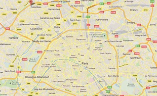 Google Maps de Colombes (Hauts-de-Seine).