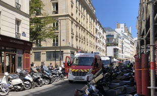 Les secours interviennent après une violente rixe, ce mardi dans le 11e arrondissement de Paris