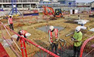 C'est dans la construction que l'augmentation est la plus importante.