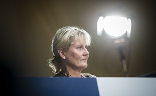 Nadine Morano lors du conseil national des Républicains a Menton, le 30 Juin 2018.