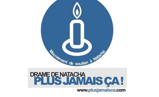 Capture d'écran de la page d'acueil du site plusjamaisca.com, lancé par les proches de Natacha, la joggeuse tuée en septembre 2010.