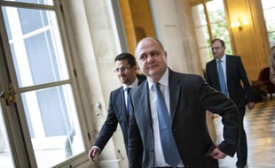 Bruno Le Roux, dans les couloirs de l'Assemblée nationale, le 17 juin 2012.