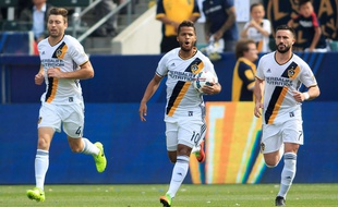 Romain Alessandrini (à droite) avec Los Angeles