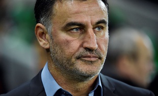 Christophe Galtier, dimanche dernier lors de la défaite (0-1) face à l'OGC Nice.