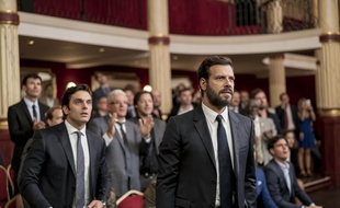 Laurent Lafitte et Pio Marmai dans K.O. de Fabrice Gobert