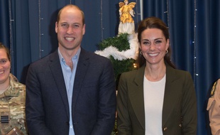 Le duc et la duchesse de Cambridge en visite à l'Akrotiri de la Royal Air Force à Chypre.