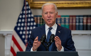 Joe Biden, à la Maison-Blanche à Washington le 22 août 2021.