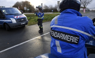 Illustration d'un contrôle de gendarmerie.
