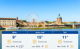 Météo Toulouse: Prévisions du samedi 28 mars 2020