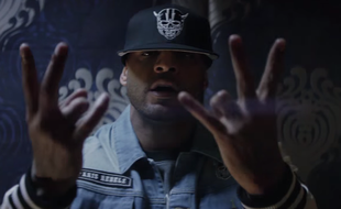 Booba dans son dernier clip L.V.M.H.