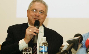 Le maire PS de Clichy-la-Garenne Gilles Catoire, le 16 janvier 2008 à Clichy-La-Garenne.