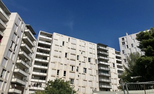 Des logements sociaux de la cité de La Savine, à Marseille