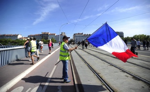 Une manifestation de gilets jaunes à Lyon en décembre dernier. (illustration)