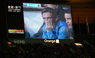 Un des écrans géants du Stade de France