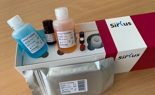 Kit de diagnostic sérologique, CoViDiag, développé par les entreprises Innobiochips et GD Biotech du parc Eurasanté, à Lille.