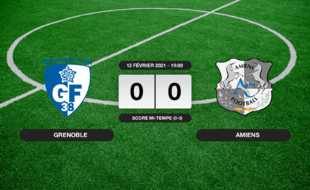 Ligue 2, 25ème journée: Match nul entre Grenoble et Amiens (0-0)