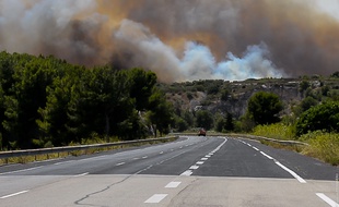 Illustration d'un feu, ici à Martigues.