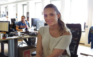 Clara Morgane en chat chez 20 Minutes, le 8 octobre 2015.