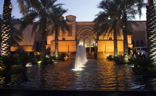 Le palais Erga à Ryad, un lieu de rencontres diplomatiques de haut niveau du royaume saoudien.