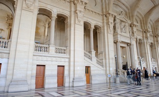 Illustration du palais de justice de Paris.