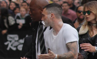 Adam Levine, le 6 mai 2015, à Los Angeles.