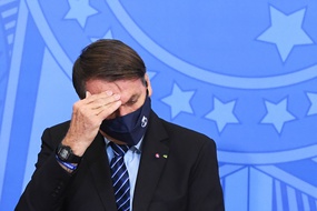 Jair Bolsonaro, en mars 2021.