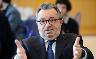 Jean-Noel Guérini le 24 janvier 2014 à Marseille