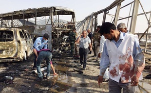Au moins 84 personnes, parmi lesquelles des Iraniens, ont été tuées le 14 septembre 2017 dans une double attaque revendiquée par Daesh près de la ville de Nassiriya.