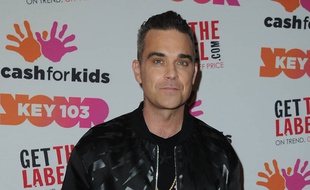 Le chanteur Robbie Williams