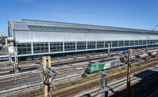 Un train fret de la SNCF à Bordeaux (image d'illustration).