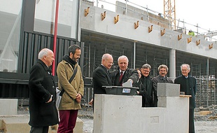 Les élus ont lancé les travaux.