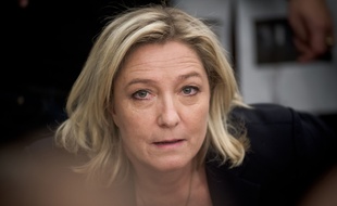 Marine Le Pen, présidente du Front national, le 22 décembre 2014 à Paris.