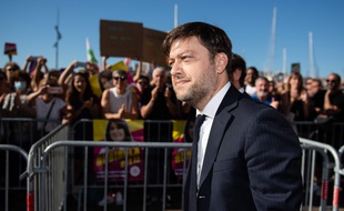 Benoît Payan le 4 juillet 2020, lors de l'élection de Michèle Rubirola à la mairie de Marseille
