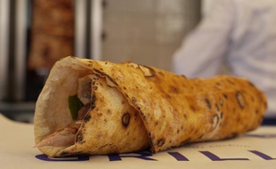 Le kebab de "Grillé", le 18 juillet 2013 à Paris