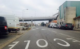 L'avenue de Labarde dans le quartier Bacalan à Bordeaux, où des problèmes d'insécurité subsistent