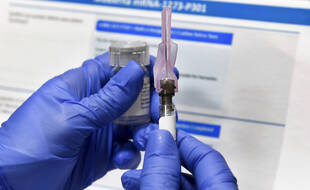 Illustration du vaccin contre le Covid-19.