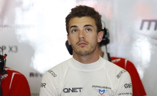 Jules Bianchi le 3 octobre 2014 au Japon.