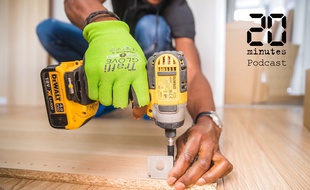 Illustration d'une personne effectuant du bricolage