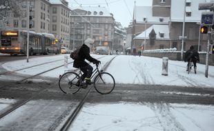 Cycliste à Strasbourg. (Archives)