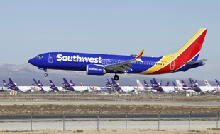 Un Boeing 737 Max de Southwest Airlines (illustration).